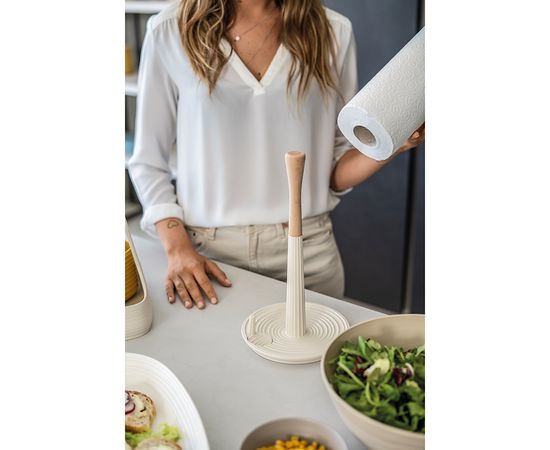 Держатель для бумажных полотенец Tierra, 30,5 см, бежевый, Guzzini, изображение 4