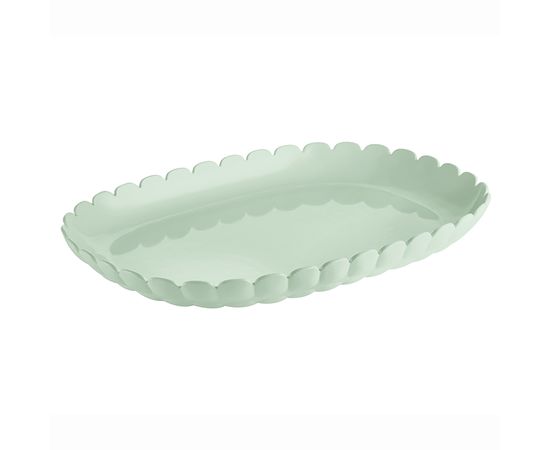 Поднос сервировочный Tiffany, 45х31 см, зеленый, Guzzini