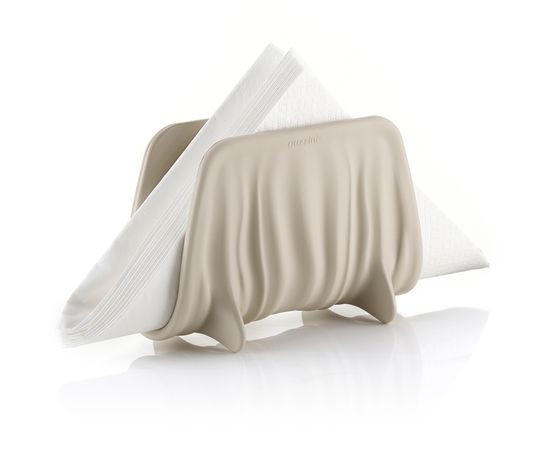 Салфетница настольная Tierra, бежевая, Guzzini