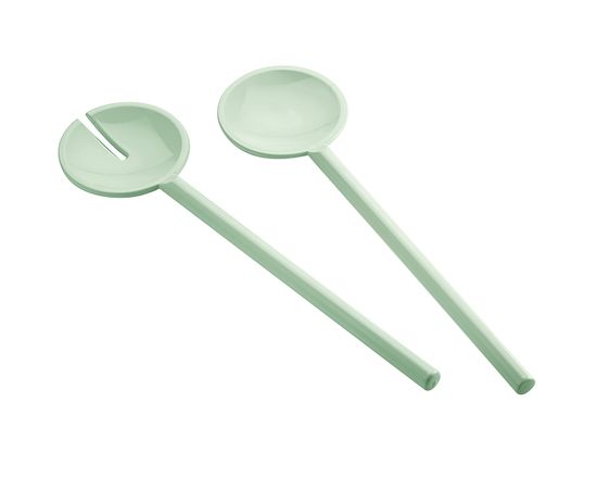 Набор столовых приборов для салата Tiffany, зеленые, Guzzini