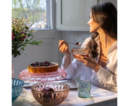 Блюдо для торта с крышкой Vanity, 30 см, прозрачное, Guzzini, изображение 2