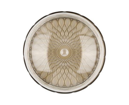 Блюдо сервировочное с крышкой Vanity, 30 см, коричневое, Guzzini, изображение 5