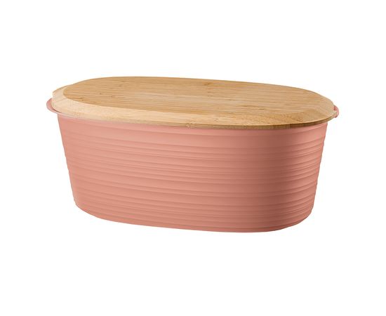 Хлебница с бамбуковой крышкой Tierra, 3 л, терракотовая, Guzzini