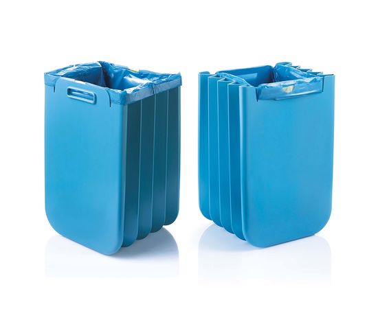 Корзина для белья складная Eco Packly, голубая, Guzzini, изображение 3