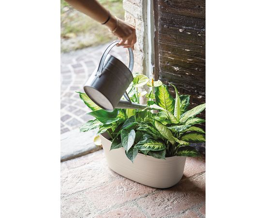 Кашпо для комнатных растений Tierra большое, бежевое, Guzzini, изображение 3