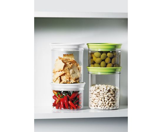 Банка для сыпучих продуктов Forme Casa, 500 мл, белая, Guzzini, изображение 2