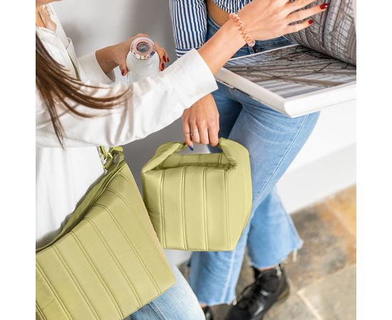 Набор из термосумки и контейнера Handy Bio, 1,4 л, зеленый, Guzzini, изображение 2