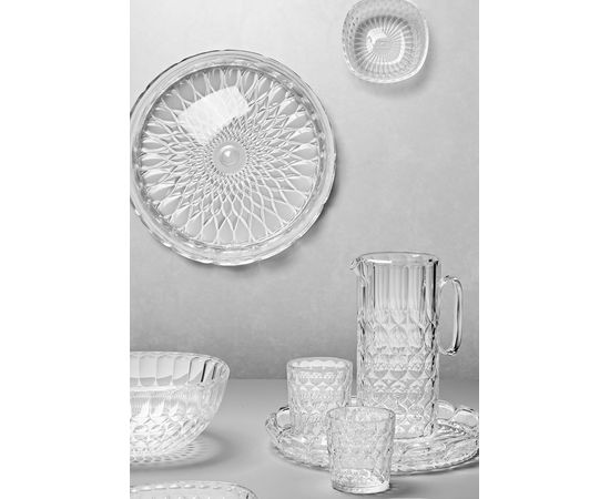 Блюдо сервировочное с крышкой Vanity, 30 см, прозрачное, Guzzini, изображение 3