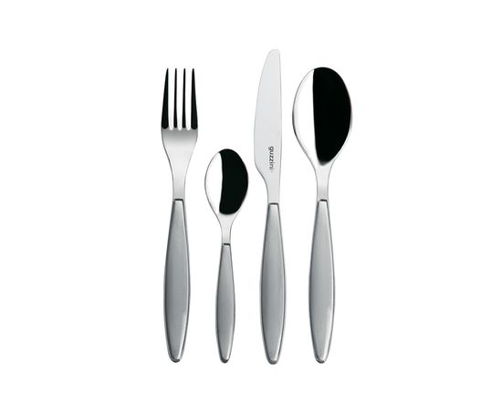 Набор столовых приборов Feeling серый (24 предмета), Guzzini