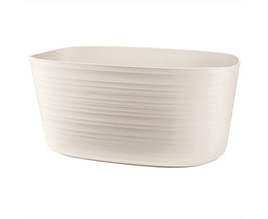 Кашпо для комнатных растений Tierra большое, молочное, Guzzini