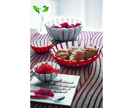 Блюдо глубокое Grace, ?25 см, акрил, серый, Guzzini, изображение 2