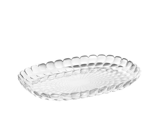 Поднос сервировочный Tiffany, 32х22,5 см, прозрачный, Guzzini