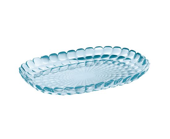 Поднос сервировочный Tiffany, 45х31 см, голубой, Guzzini