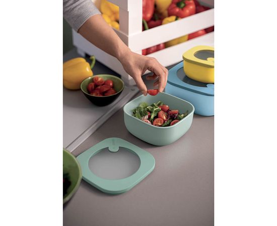 Контейнер для хранения Store&More, 975 мл, голубой, Guzzini, изображение 2