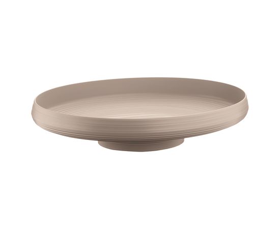 Блюдо сервировочное Tierra, 42х30 см, бежево-розовое, Guzzini