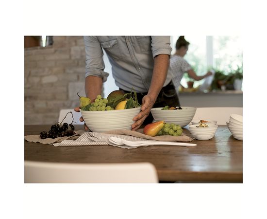 Приборы для салата Tierra, бежевые, 2 шт., Guzzini, изображение 4