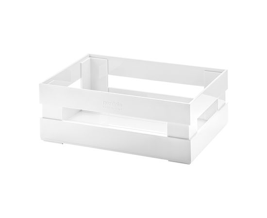Ящик для хранения Tidy&Store, 22,4х5,4х8,7 см, белый, Guzzini