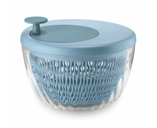 Сушилка для салата Twist&Dry, голубая, Guzzini