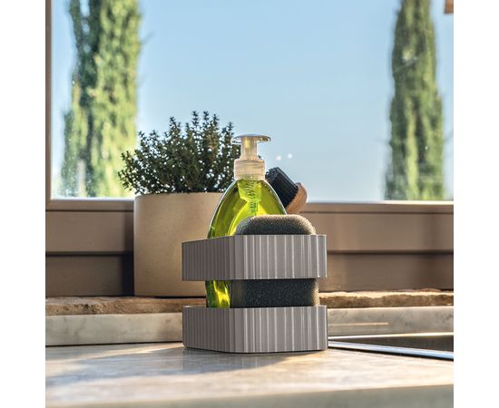 Органайзер для раковины Tidy&Safe, бежевый, Guzzini, изображение 3