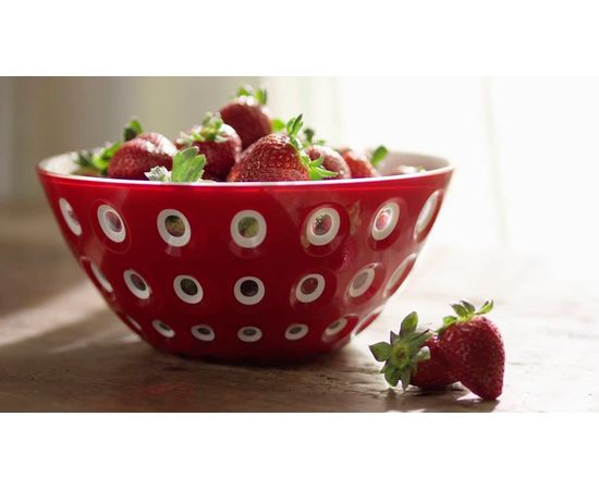 Салатник Le Murrine, 25 см, желто-серый, Guzzini, изображение 2