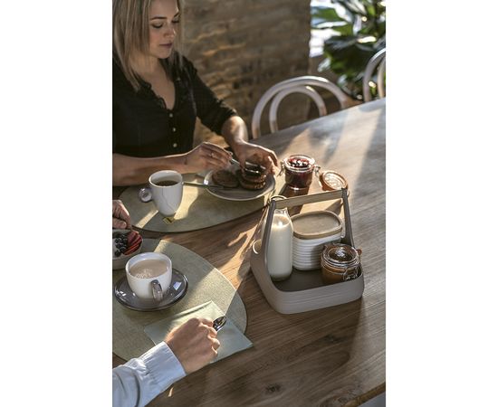 Органайзер настольный Tierra, молочно-белый, Guzzini, изображение 8