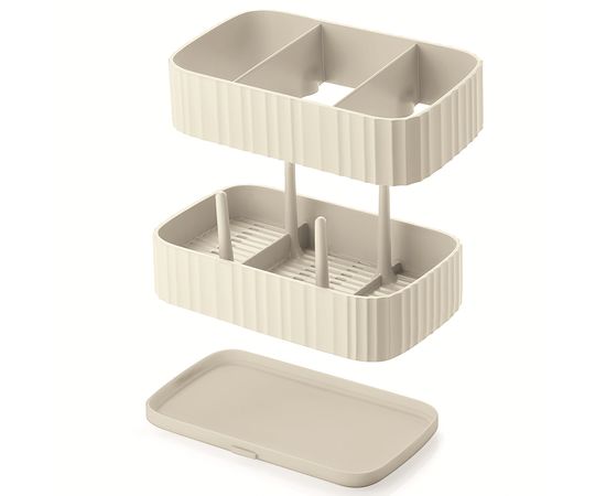 Органайзер для раковины Tidy&Safe, молочно-белый, Guzzini, изображение 4