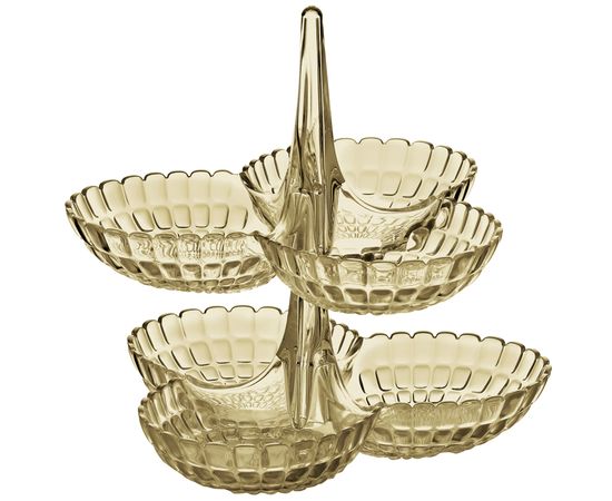 Набор менажниц Tiffany, акрил, бежевый, 2 шт., Guzzini