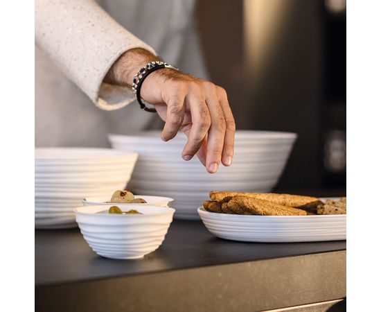 Чаша Tierra, 18 см, бежево-розовая, Guzzini, изображение 3