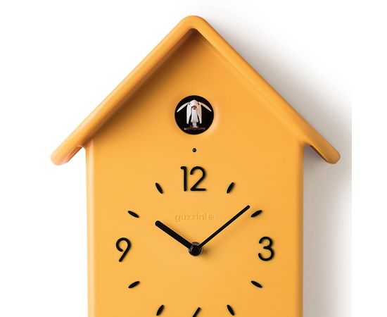 Часы с кукушкой QQ, желтые, Guzzini, изображение 2