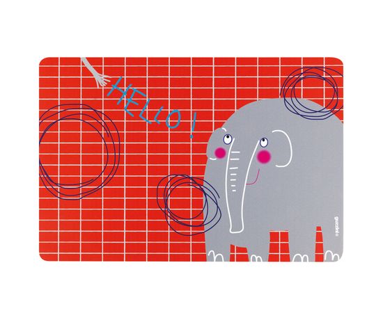 Салфетка подстановочная детская Hello, Слон, Guzzini