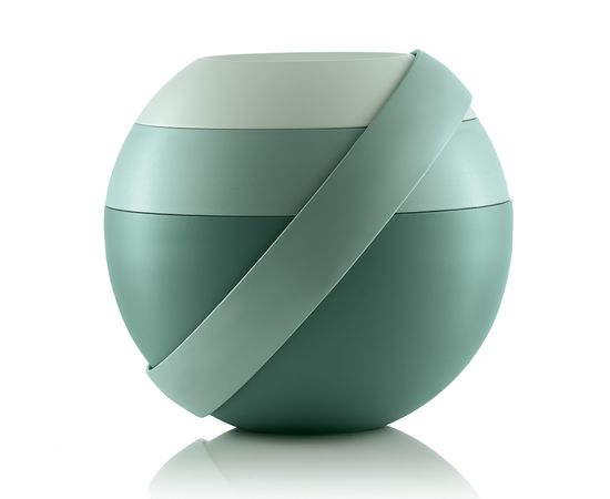 Ланч-бокс для салатов Zero Chilled, зеленый, Guzzini