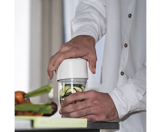 Терка-спиралайзер Spiralize&Go, белая, Guzzini, изображение 3