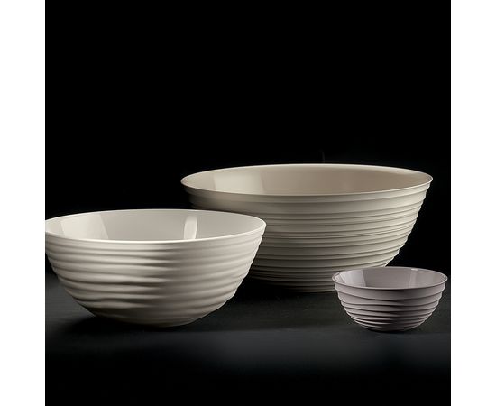 Салатник Tierra, 25 см, бежево-розовый, Guzzini, изображение 2