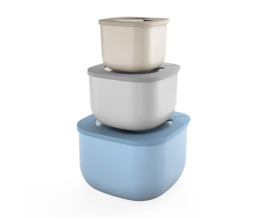 Набор контейнеров Store&More, 2,8 л, 1,55 л, 750 мл, 3 шт., Guzzini