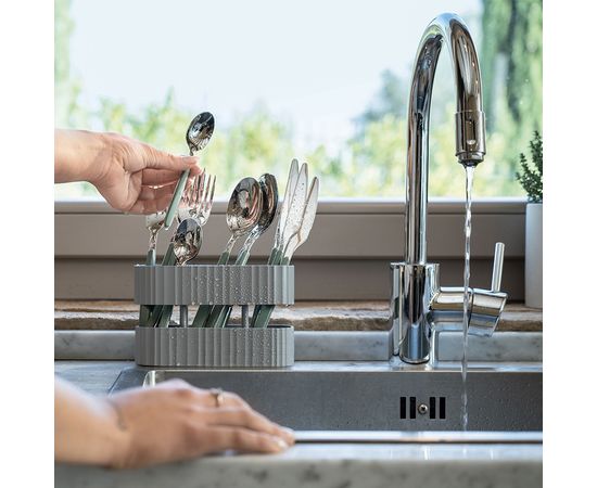 Органайзер для раковины Tidy&Safe, бежевый, Guzzini, изображение 2