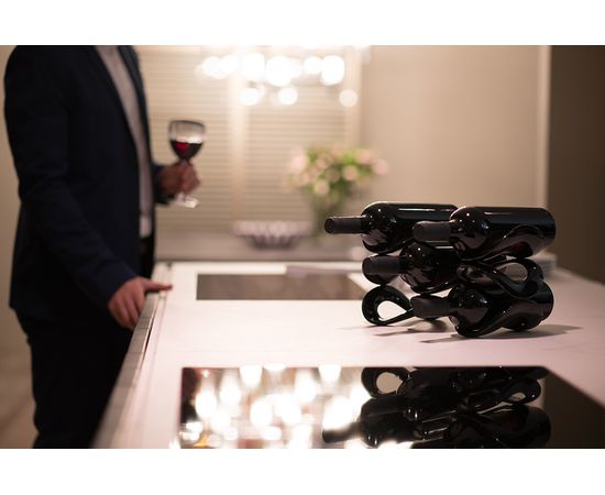 Подставка для бутылок Cuvee, черная, Guzzini, изображение 2