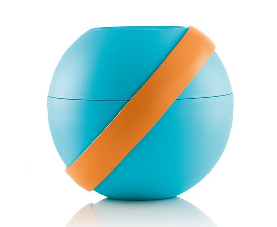 Ланч-бокс для салатов Zero Chilled, бирюзовый, Guzzini