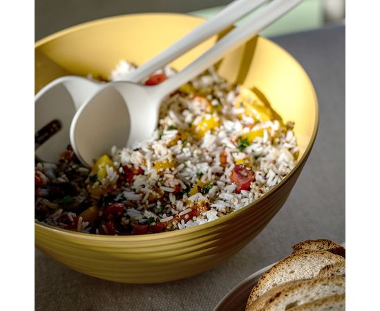 Приборы для салата Tierra, молочно-белые, 2 шт., Guzzini, изображение 3