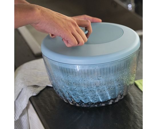 Сушилка для салата Twist&Dry, голубая, Guzzini, изображение 2