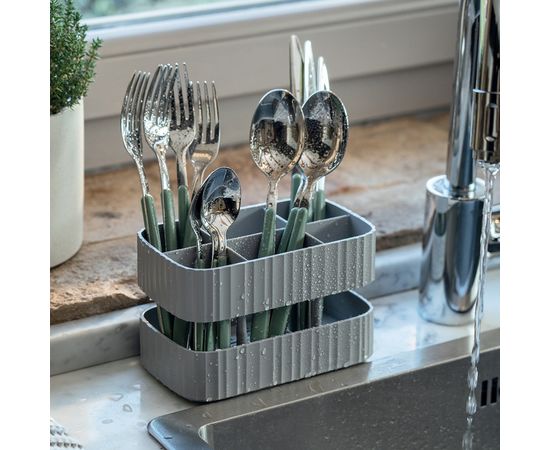 Сушилка для столовых приборов Drain&Safe серая, Guzzini, изображение 3