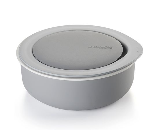 Набор из ланч-бокса и приборов Regeneration, 1,3 л, серый, Guzzini