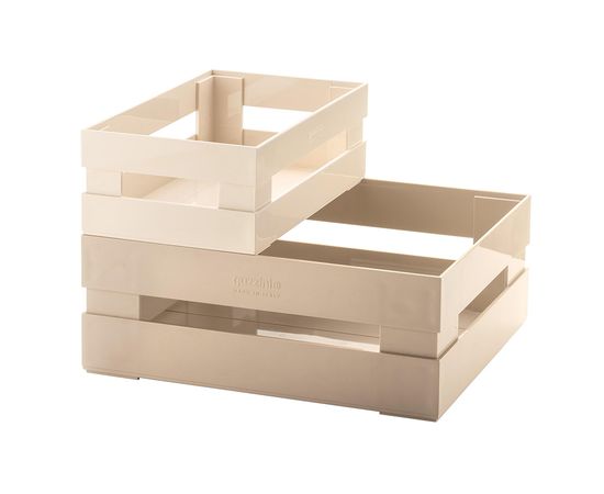 Ящик для хранения Tidy&Store, 22,4х5,4х8,7 см, бежевый, Guzzini, изображение 5