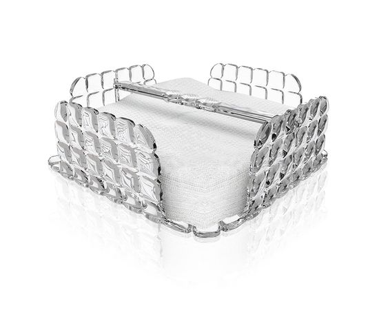 Салфетница квадратная Tiffany, прозрачная, Guzzini