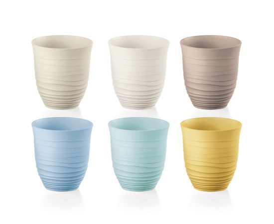 Набор стаканов Tierra, 350 мл, разноцветный, 6 шт., Guzzini