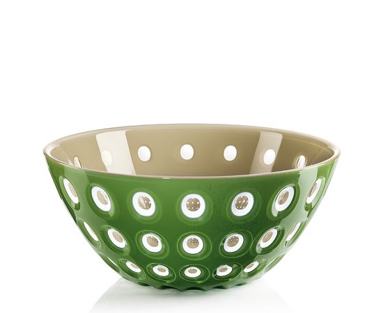 Салатник Le Murrine, 25 см, темно-зеленый, Guzzini