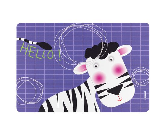 Салфетка подстановочная детская Hello, Зебра, Guzzini