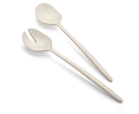 Приборы для салата Tierra, молочно-белые, 2 шт., Guzzini