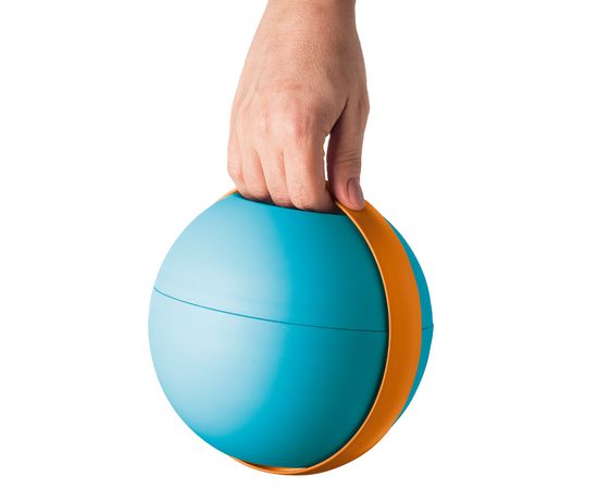 Ланч-бокс для салатов Zero Chilled, бирюзовый, Guzzini, изображение 3