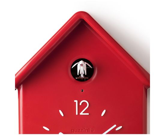 Часы с кукушкой QQ, красные, Guzzini, изображение 2