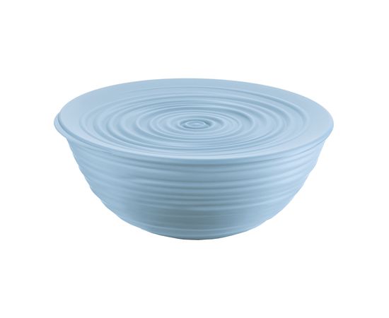 Миска с крышкой Tierra, 25 см, голубая, Guzzini